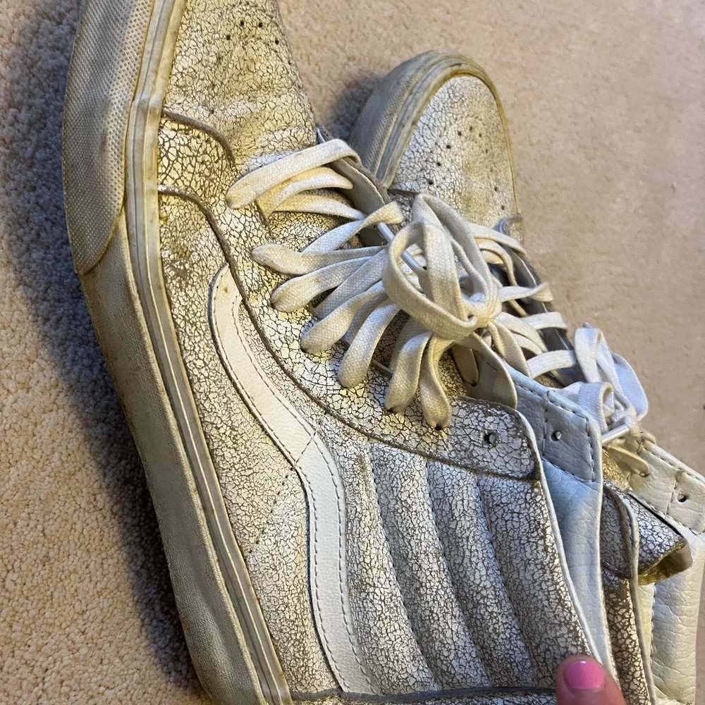 Used Vans Leather High-top size 8